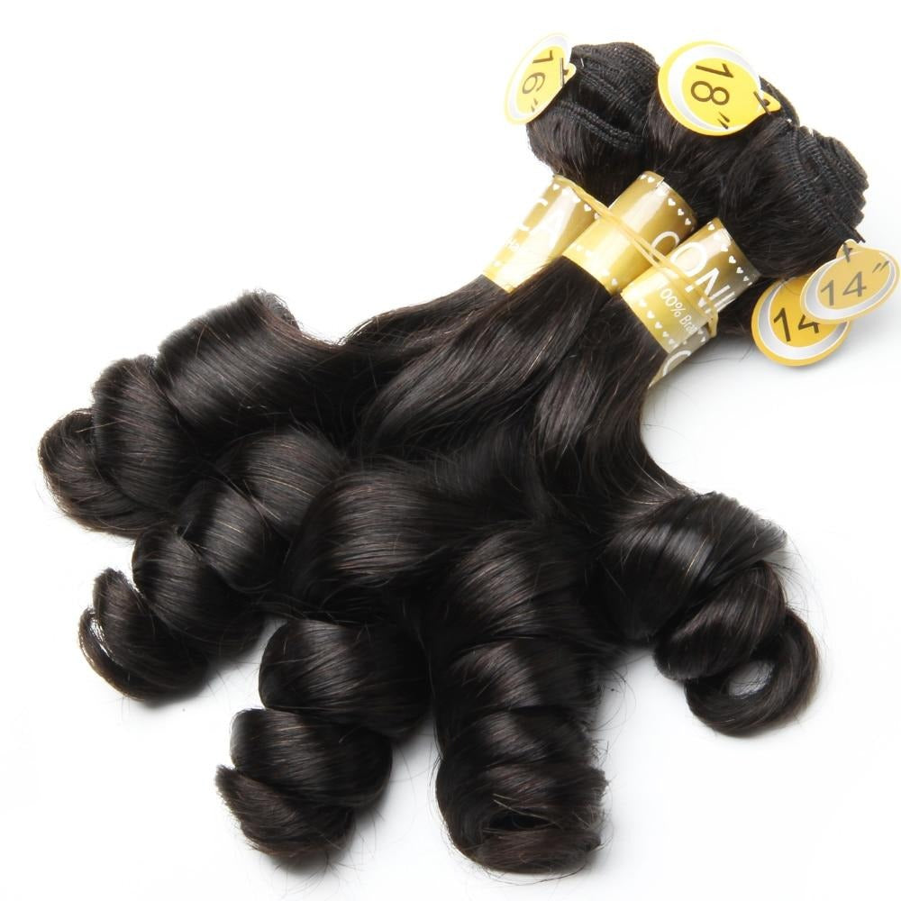 Peruvian Human Curl Hair Bundles